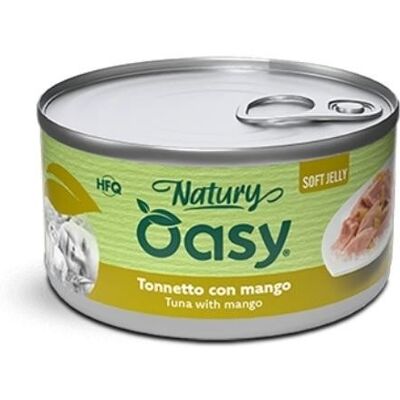 Oasy Natury Gatto Tonnetto con Mango in Jelly 85g Oasy Natury Gatto Tonnetto con Mango in Jelly 85g