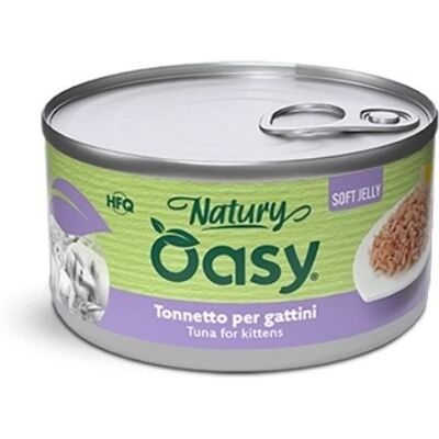 Oasy Natury Gatto Tonnetto per Gattini in Jelly 85g Oasy Natury Gatto Tonnetto per Gattini in Jelly 85g
