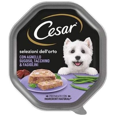 Cesar Cesar Selezione Dell'Orto Patè - Cibo per cani - 150g Cesar Cesar Selezione Dell'Orto Patè - Cibo per cani - 150g