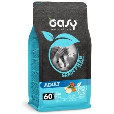 Cibo per gatti adulti senza cereali e glutine - Pesce Cibo per gatti adulti senza cereali e glutine - Pesce