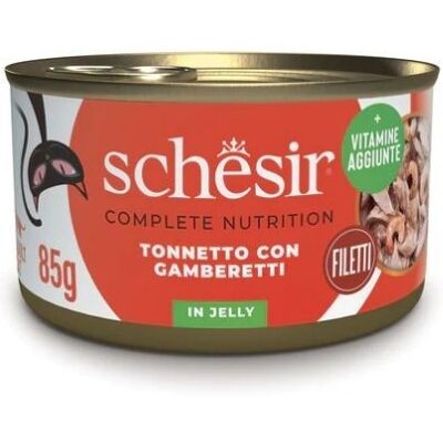 Schesir Tonno con Gamberetti in Gelatina - Cibo per Gatti Schesir Tonno con Gamberetti in Gelatina - Cibo per Gatti