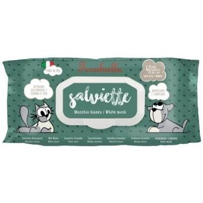 Ferribiella Salviette Muschio Bianco 40pz Ferribiella Salviette Muschio Bianco 40pz