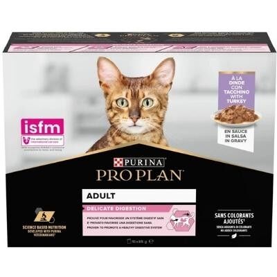 PURINA PRO PLAN Digestione delicata gatto - 12 x 85g PURINA PRO PLAN Digestione delicata gatto - 12 x 85g