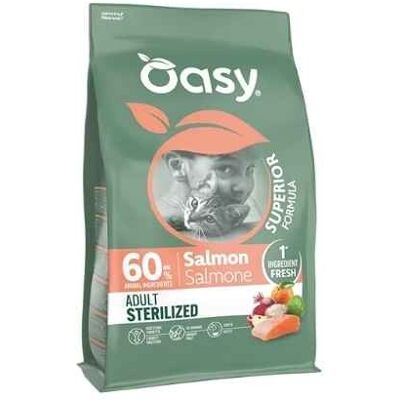 Oasy Cat Superior Formula Sterilizzato Salmone 6Kg Oasy Cat Superior Formula Sterilizzato Salmone 6Kg