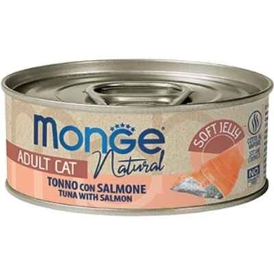 Cibo per Gatti Monge Tonno Salmone - 80g Cibo per Gatti Monge Tonno Salmone - 80g