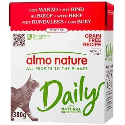 Almo Nature Gatto Daily con Manzo 380g Almo Nature Gatto Daily con Manzo 380g