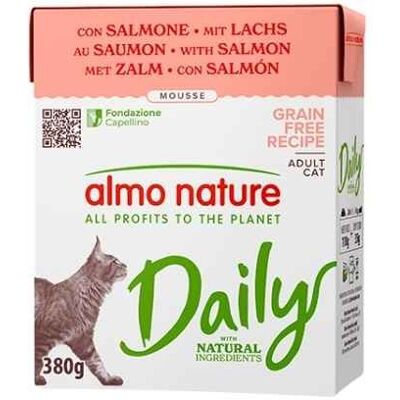 Almo Nature Gatto Daily con Salmone 380g Almo Nature Gatto Daily con Salmone 380g