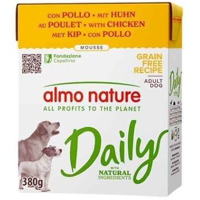 Almo Nature Dog Daily Umido con Pollo 380g Almo Nature Dog Daily Umido con Pollo 380g