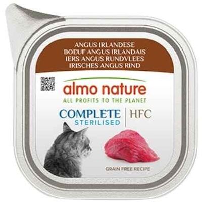 Almo Nature Gatto HFC Complete Sterilised Angus Irlandese 85g Almo Nature Gatto HFC Complete Sterilised Angus Irlandese 85g