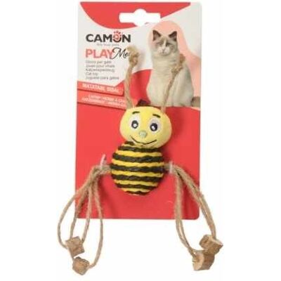 Camon Gioco per Gatti Play Meow Ape in Poliestere e Sisal con Catnip Camon Gioco per Gatti Play Meow Ape in Poliestere e Sisal con Catnip