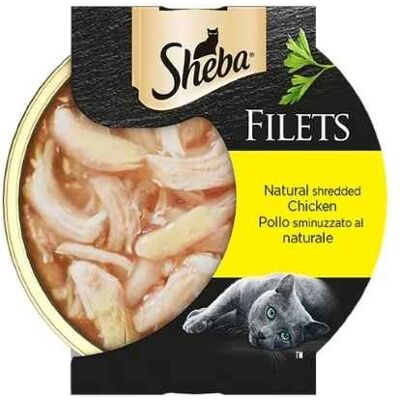 Cibo per gatti Sheba - Filetti di Pollo, 60g Cibo per gatti Sheba - Filetti di Pollo, 60g