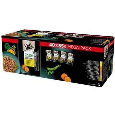 Sheba - Delicatezze Cat Busta 40x85G - Cibo umido per gatti Sheba - Delicatezze Cat Busta 40x85G - Cibo umido per gatti