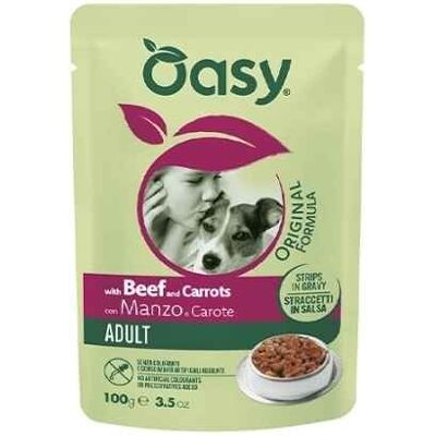 Oasy Cibo Umido per Cani Manzo e Carote Oasy Cibo Umido per Cani Manzo e Carote