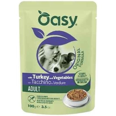 Cibo umido tacchino e verdure Oasy - Cibo per cani Cibo umido tacchino e verdure Oasy - Cibo per cani
