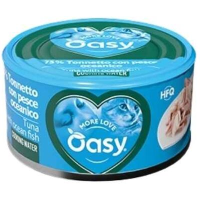 Oasy Cat More Love Tonno Sogliola 70g - Cibo umido Oasy Cat More Love Tonno Sogliola 70g - Cibo umido