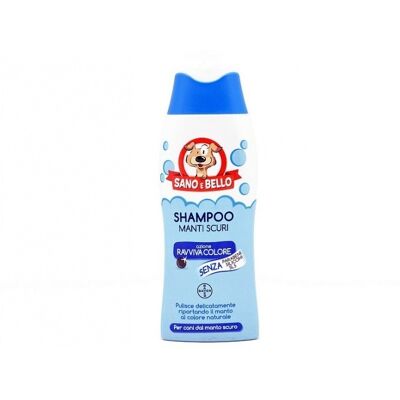 Elanco Bayer Sano e Bello Shampoo per Cani Manti Scuri 250 ml Elanco Bayer Sano e Bello Shampoo per Cani Manti Scuri 250 ml