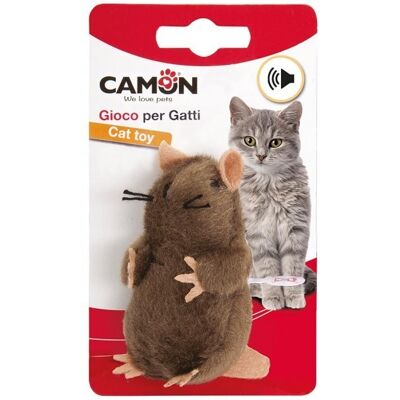 Camon Topo in peluche con microchip - Tipo di gatto Camon Topo in peluche con microchip - Tipo di gatto
