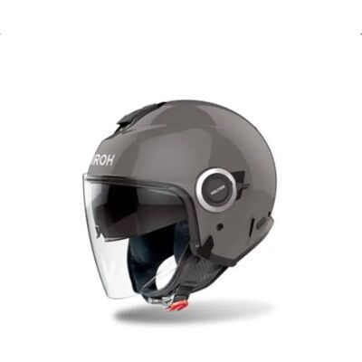 Casco Grigio Scuro Airoh Helyos - Jet, 2XL, Policarbonato, Resistente UV Casco Grigio Scuro Airoh Helyos - Jet, 2XL, Policarbonato, Resistente UV