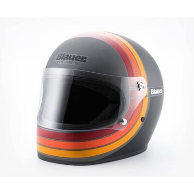 Casco integrale Blauer XS Titanio Opaco - Leggero, Sicuro Casco integrale Blauer XS Titanio Opaco - Leggero, Sicuro