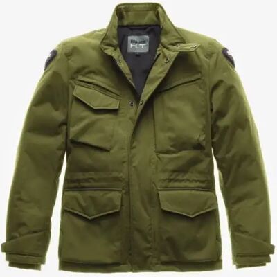 Giacca field in nylon idrorepellente con imbottitura ecologica Dupont Sorona, protezioni gomito e spalle incluse (EN 1621-1 liv.2) e predisposizione per protezione schiena Giacca field in nylon idrorepellente con imbottitura ecologica Dupont Sorona, protezioni gomito e spalle incluse (EN 1621-1 liv.2) e predisposizione per protezione schiena