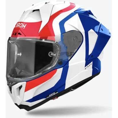 Casco Integrale Airoh Gp800 Competition Blu Rosso Lucido XS Casco Integrale Airoh Gp800 Competition Blu Rosso Lucido XS