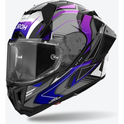 Casco Integrale Airoh Gp800 Must Blu Lucido XL Casco Integrale Airoh Gp800 Must Blu Lucido XL