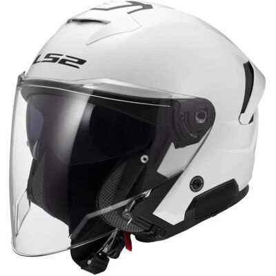 LS2 - Casco Jet Bianco Urbano - Casco LS2 - Casco Jet Bianco Urbano - Casco