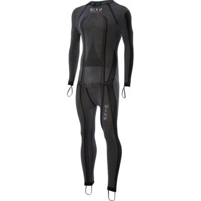 Sottotuta Racing Integrale 4 Stagioni Unisex Sixs STX-RACING Nero Carbon XS-S Sottotuta Racing Integrale 4 Stagioni Unisex Sixs STX-RACING Nero Carbon XS-S