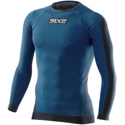Maglia Intima Tecnica Termica Unisex Sixs TS2 Blu Scuro XS-S Maglia Intima Tecnica Termica Unisex Sixs TS2 Blu Scuro XS-S