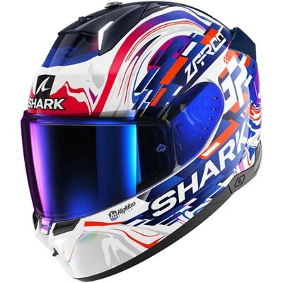 Casco Integrale Shark Skwal i3 Replica Zarco GP FCE Bianco Viola Blu M Casco Integrale Shark Skwal i3 Replica Zarco GP FCE Bianco Viola Blu M