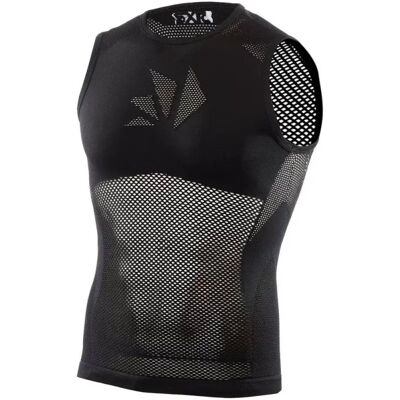 Canotta Intima In Rete Unisex Sixs SMRX Core Nero S-M Canotta Intima In Rete Unisex Sixs SMRX Core Nero S-M