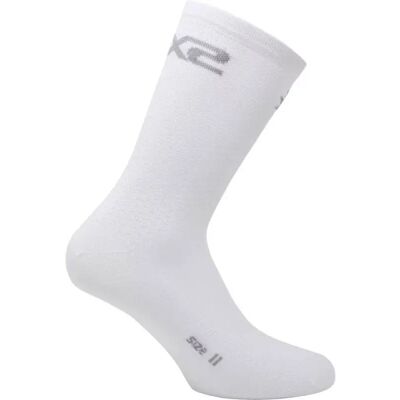 Calza Corta Sixs SHORT-LOGO Bianco Carbon III Calza Corta Sixs SHORT-LOGO Bianco Carbon III