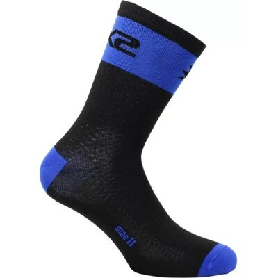 Calza Corta Sixs SHORT-LOGO Nero Blu III Calza Corta Sixs SHORT-LOGO Nero Blu III