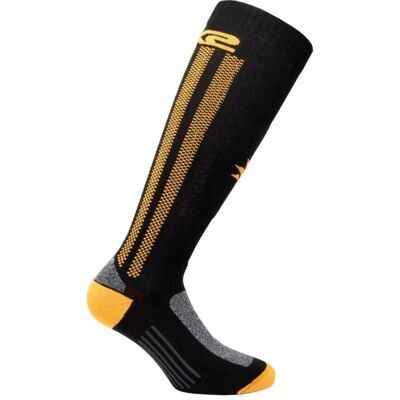 Calza Lunga Sixs MOT2 Nero Arancione III Calza Lunga Sixs MOT2 Nero Arancione III