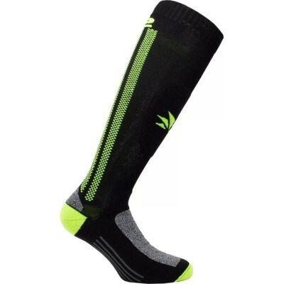 Calza Lunga Sixs MOT2 Nero Giallo II Calza Lunga Sixs MOT2 Nero Giallo II
