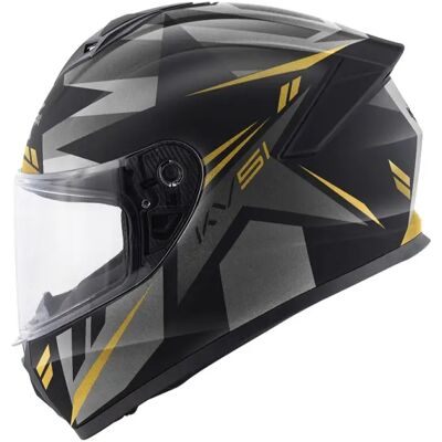 Casco Integrale Kappa KV51 Zenith Nero Opaco Titanio oro S Casco Integrale Kappa KV51 Zenith Nero Opaco Titanio oro S