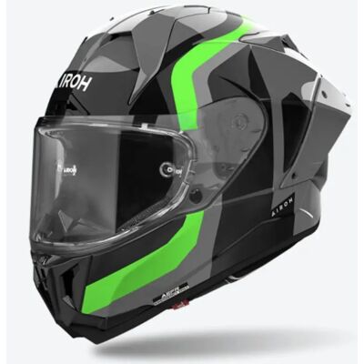 Casco Integrale Airoh Gp800 Competition Verde Fluo Lucido XL Casco Integrale Airoh Gp800 Competition Verde Fluo Lucido XL
