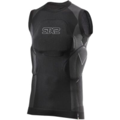 Smanicato Intimo Tecnico Protettivo Sixs PRM SMX Nero XS-S Smanicato Intimo Tecnico Protettivo Sixs PRM SMX Nero XS-S