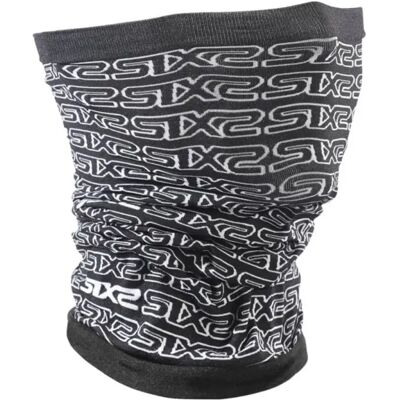 Scaldacollo Multiuso Sixs TBX V2 Logo Nero Bianco Scaldacollo Multiuso Sixs TBX V2 Logo Nero Bianco