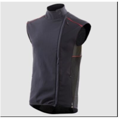 Gilet Antivento Sixs WTS-V3 Nero Rosso XL Gilet Antivento Sixs WTS-V3 Nero Rosso XL
