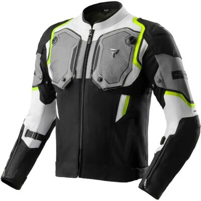 Giacca In Tessuto Rebelhorn Borg II Nero Grigio Giallo Fluo XL Giacca In Tessuto Rebelhorn Borg II Nero Grigio Giallo Fluo XL