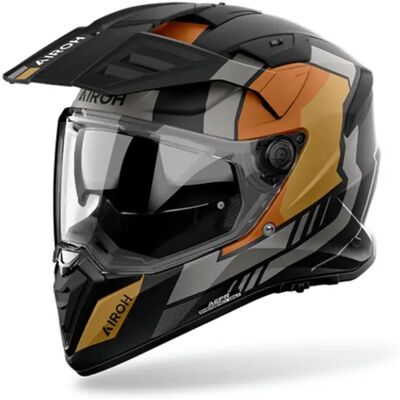 Casco Touring Airoh Bandit Horn Nero Oro Opaco M Casco Touring Airoh Bandit Horn Nero Oro Opaco M
