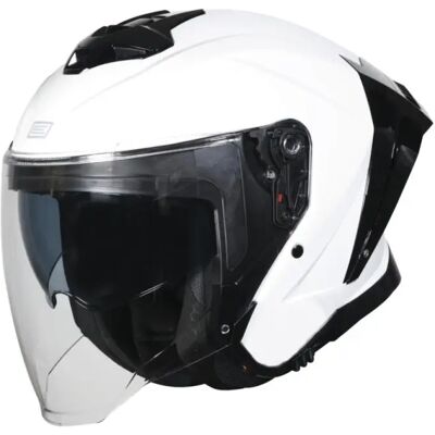 Casco Jet Origine Aprica Solid Bianco Lucido M Casco Jet Origine Aprica Solid Bianco Lucido M