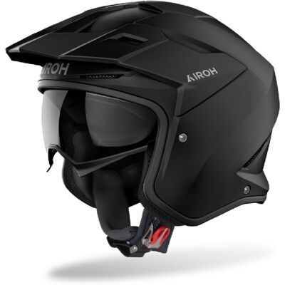Casco Jet Airoh Kombakt Color Nero Opaco M Casco Jet Airoh Kombakt Color Nero Opaco M