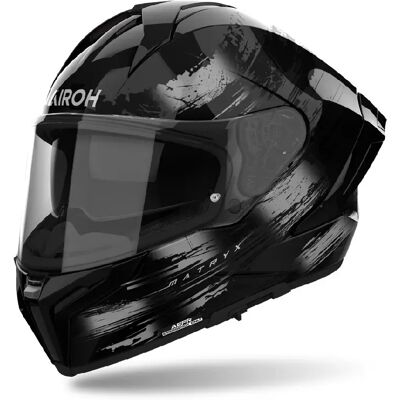 Casco Integrale Airoh Matryx Reflex Grigio Lucido XS Casco Integrale Airoh Matryx Reflex Grigio Lucido XS