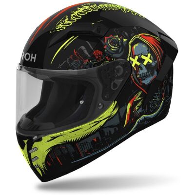 Casco Integrale Airoh CNDBF35 Connor Double Face Lucido XXL Casco Integrale Airoh CNDBF35 Connor Double Face Lucido XXL