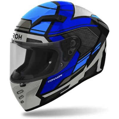 Casco Integrale Airoh CNE18 Connor Ego Blu Lucido XL Casco Integrale Airoh CNE18 Connor Ego Blu Lucido XL