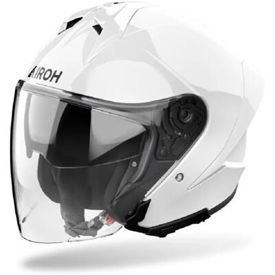 Casco Jet Airoh H.21 Color Bianco Lucido XL Casco Jet Airoh H.21 Color Bianco Lucido XL