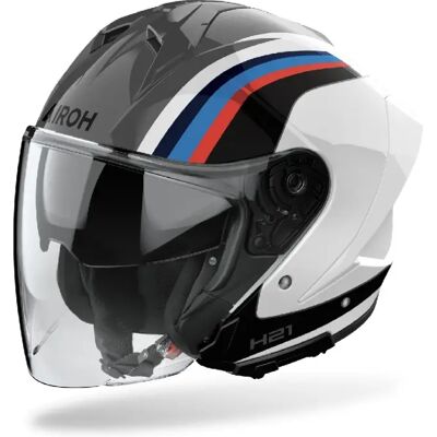 Casco Jet Airoh H.21 Arrow Lucido XL Casco Jet Airoh H.21 Arrow Lucido XL