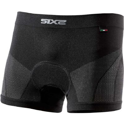 Boxer Tecnico Termico Sixs BOX6-V2 Con Fondello Endurance 4 Stagioni Nero Carbon 3XL-4XL Boxer Tecnico Termico Sixs BOX6-V2 Con Fondello Endurance 4 Stagioni Nero Carbon 3XL-4XL